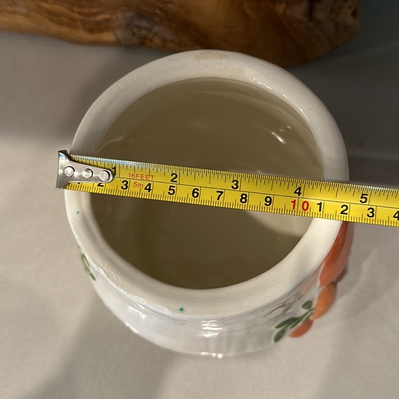 Mushroom small canister cookie jar vintage Arnel’s decor kitchen cottagecore - Picture 12 of 14